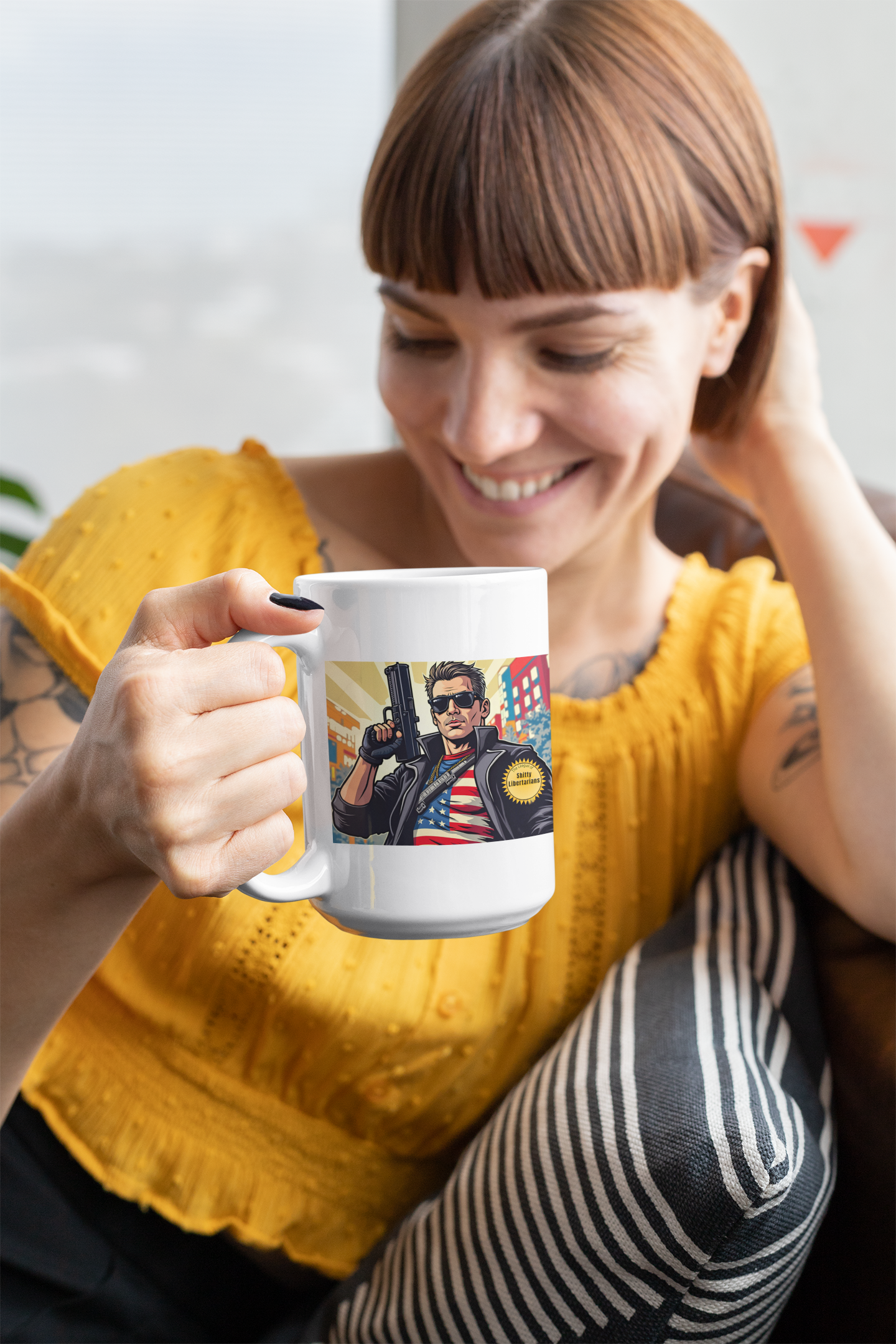 The league of shitty libertarians mug All Caffeine Coffee Time Dark Humor FB Funny Sarcastic Mug gift for boyfriend gift for dad gift for grandpa gift for him gift for husband gift for mom gift for wife Java liberty Mocha Ron Paul stocking stuffer