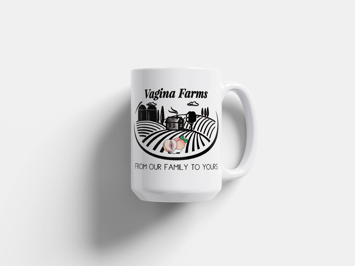 Vagina Farms - I Had to say it Mug All birthday gift boss gift Christmas gift co-worker gift coworker gift dads day gift dishwasher safe mug FB I had to say it