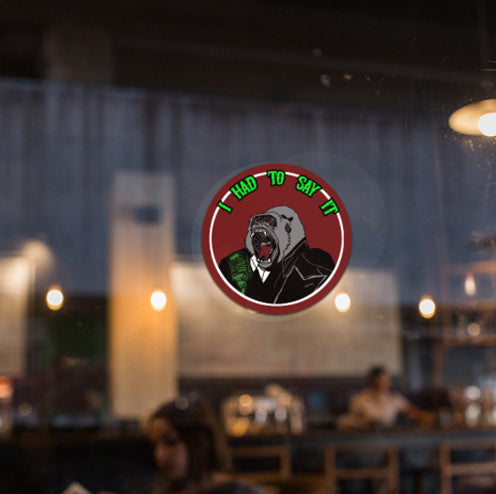 I had to say it sticker Aaron All FB I had to say it Podcast
