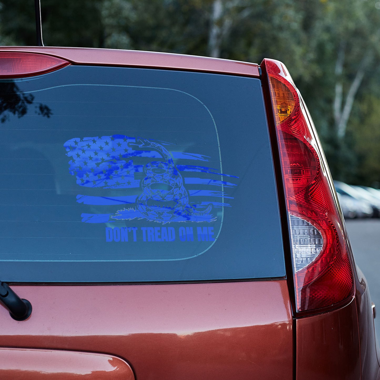 Don't tread on me Vinyl decal 2nd amendment car decal Gadsden snake liberty liberty snake Truck decal truck decals Vehicle decal