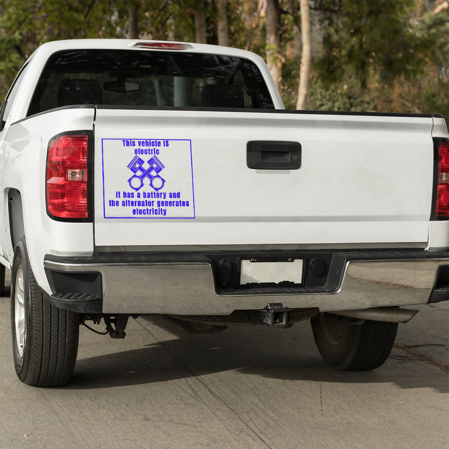 This vehicle IS electric vinyl decal All boss gift car decor dads day gift FB gift for dad gift for grandpa gift for her gift for him gift for husband gift for mom gift for sister gift for wife moms gift Unique gift Vinyl Vinyl decals vinyl sticker Vinyl stickers window decal window sticker