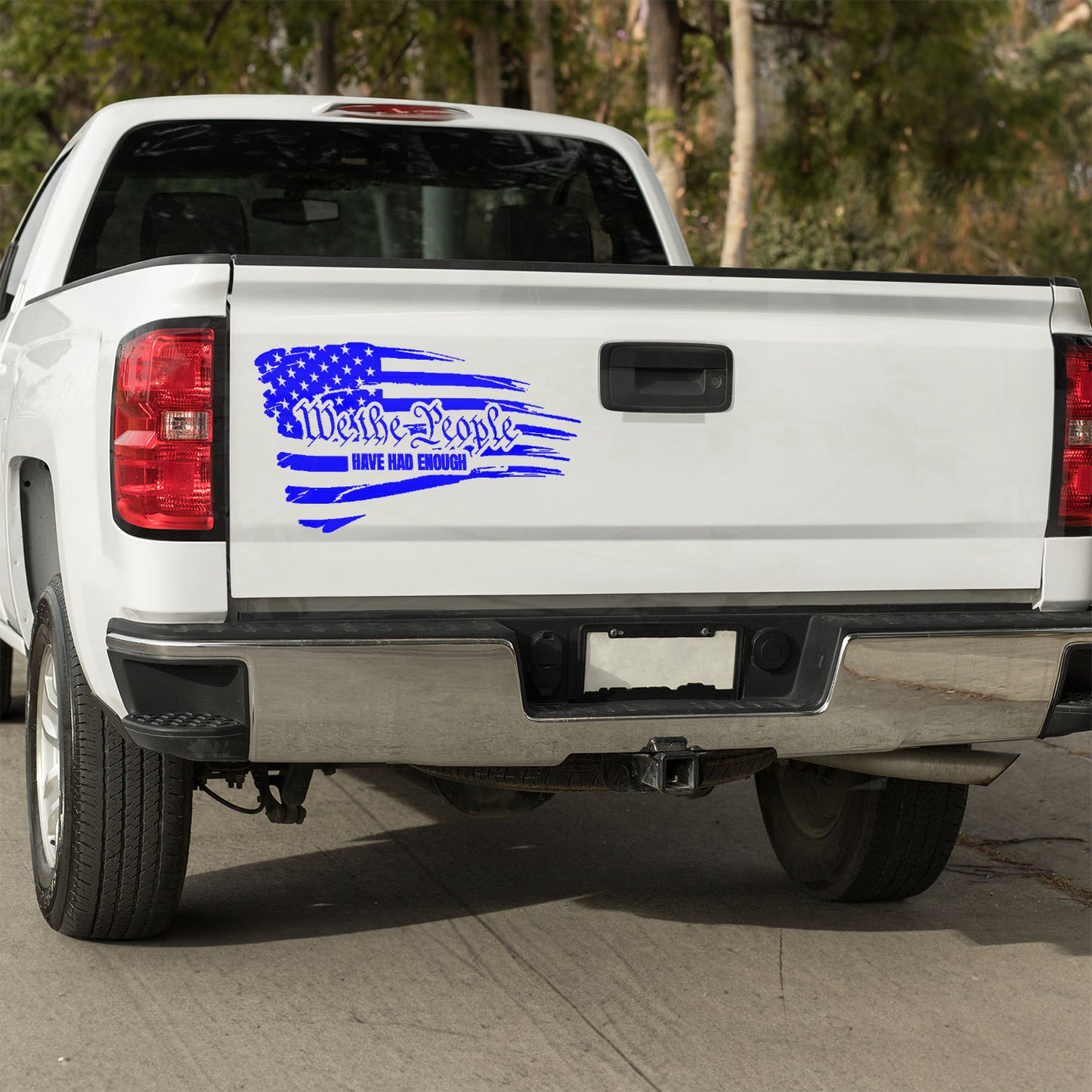 We the People have had enough Vinyl decal 2A Car Window Decal Gift For Her Him laptop decal liberty truck decals truck decals country truck decals for men van decals
