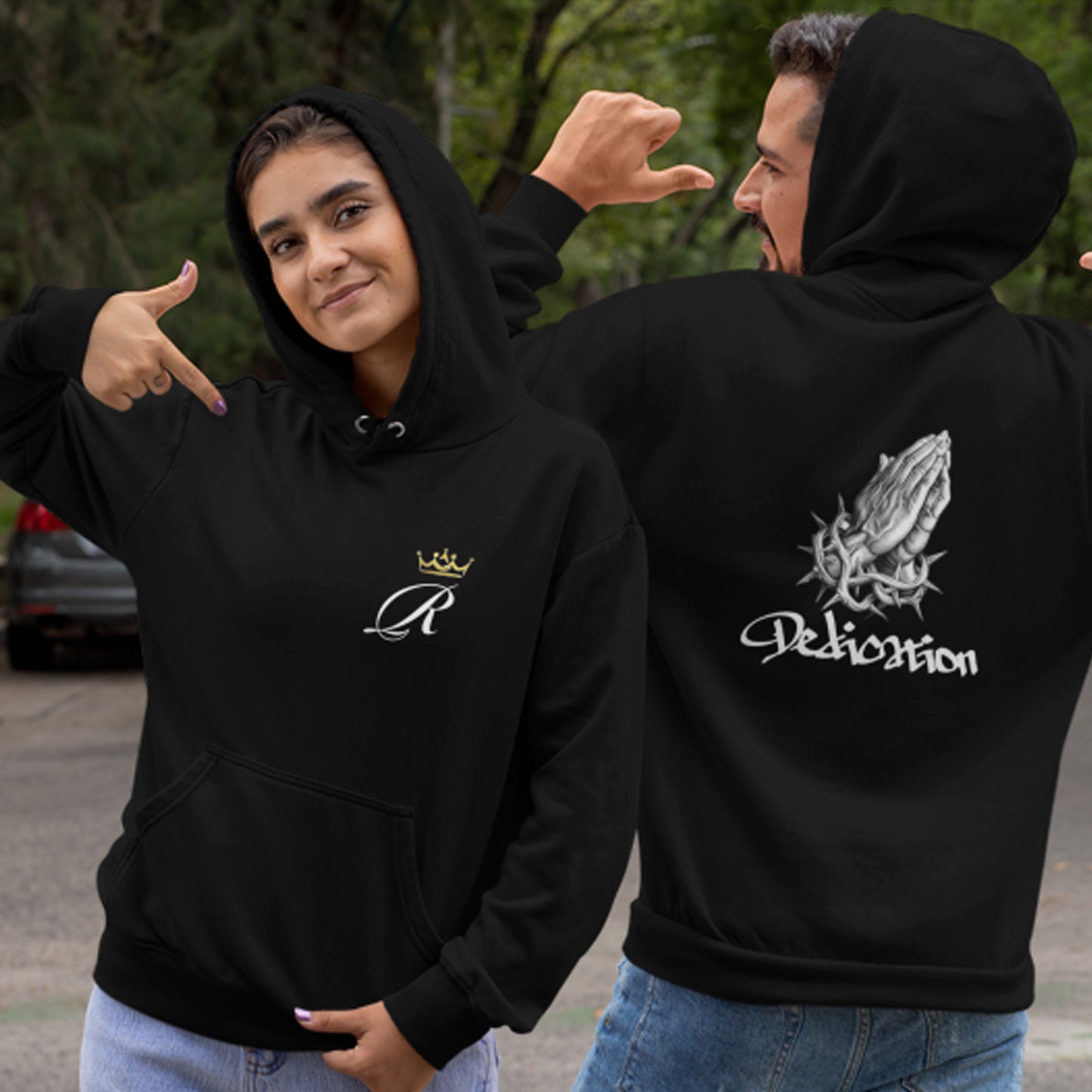Dedication Royalty Hustle Designs unisex hoodie Koby Hustle Kobyhustle