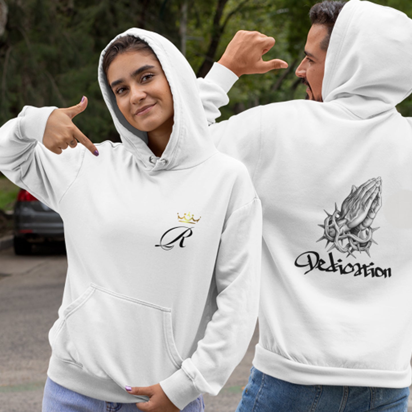 Dedication Royalty Hustle Designs unisex hoodie Koby Hustle Kobyhustle