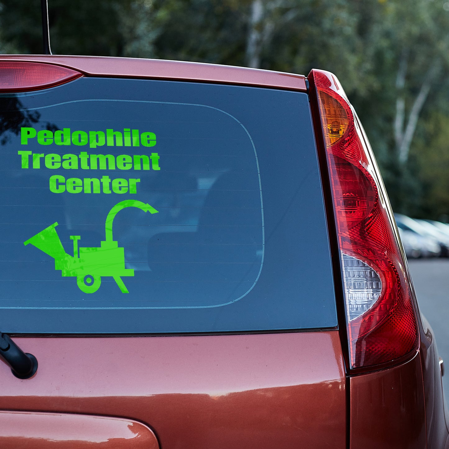 Pedophile Treatment Center vinyl decal car decal decal for cars decal for trucks Decals for cars Decals for Trucks decals for tumblers decals for vehicles door decal funny decals p diddy Window decals