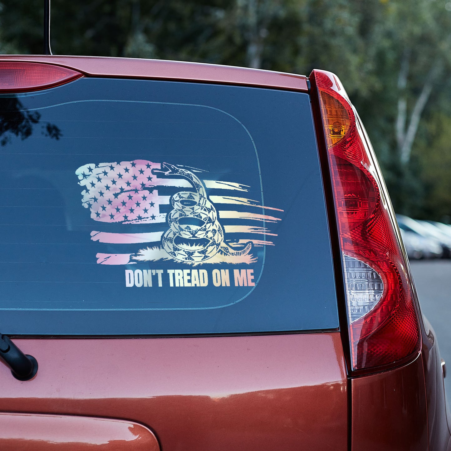 Don't tread on me Vinyl decal 2nd amendment car decal Gadsden snake liberty liberty snake Truck decal truck decals Vehicle decal