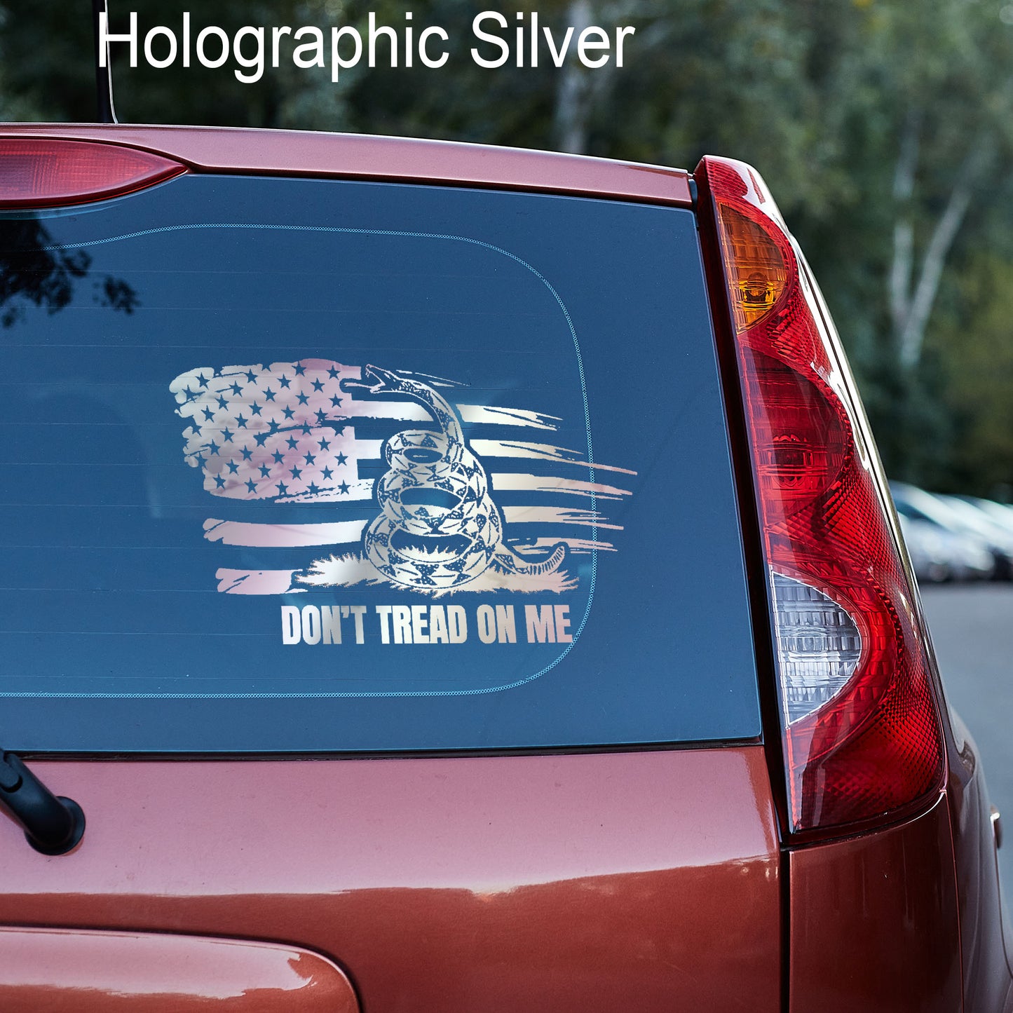 Don't tread on me Vinyl decal 2nd amendment car decal Gadsden snake liberty liberty snake Truck decal truck decals Vehicle decal