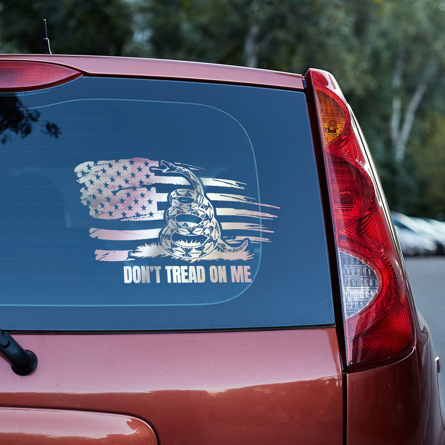 Don't tread on me Vinyl decal 2nd amendment car decal Gadsden snake liberty liberty snake Truck decal truck decals Vehicle decal