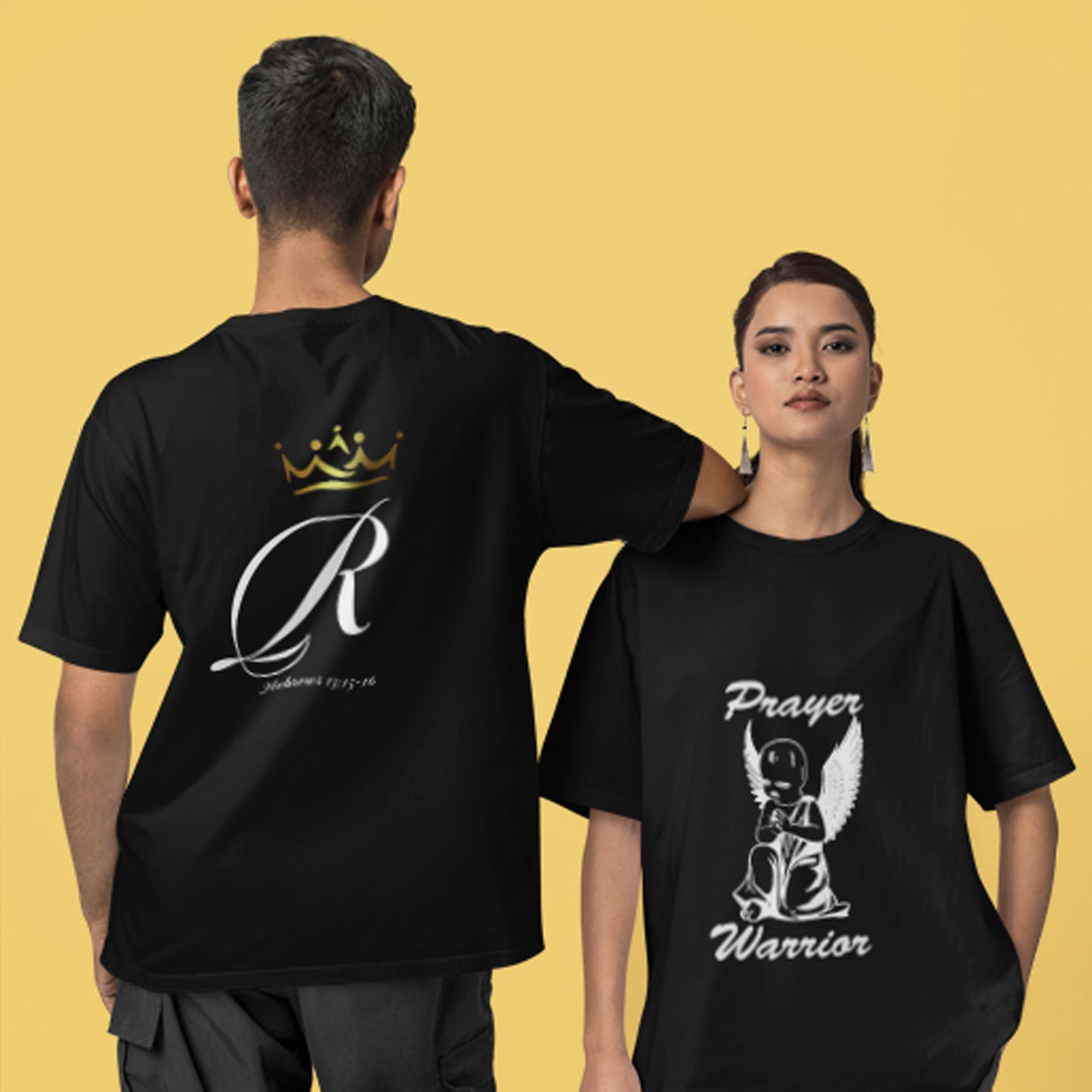 Prayer Warrior 2 Royalty Hustle Designs unisex T-Shirt Koby Hustle Kobyhustle