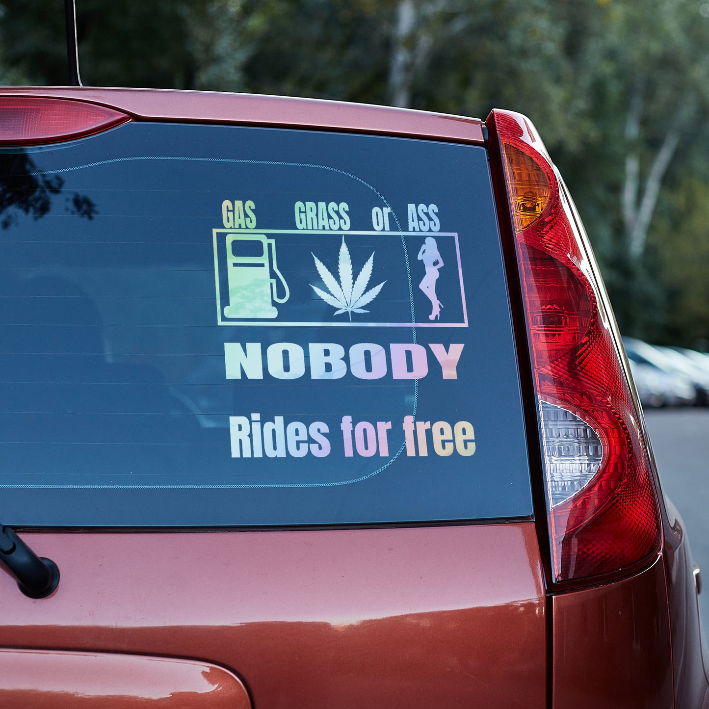 Gas Grass or Ass, nobody rides for free vinyl decal All decal stickers Decals for cars Decals for Trucks decals for tumblers FB gift for her gift for him minivan sticker SUV decals truck decals window decal car Window decals window decor