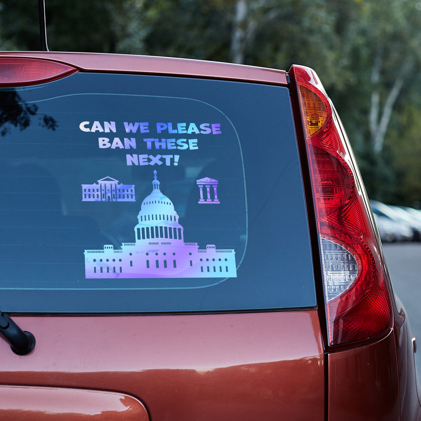 Can we please ban these next Vinyl decal All decal stickers Decals for cars Decals for Trucks decals for tumblers FB minivan sticker SUV decals TikTok TikTok ban truck decals window decal car Window decals window decor