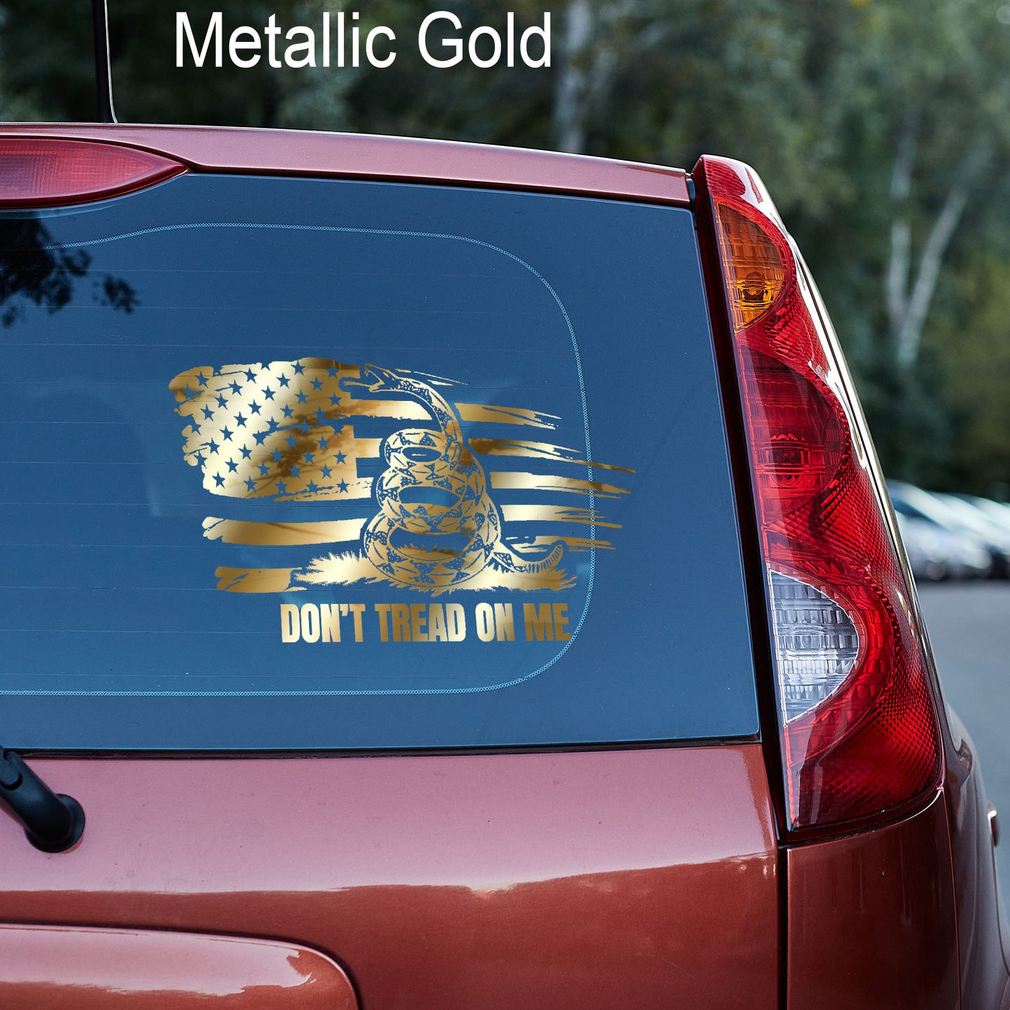 Don't tread on me Vinyl decal 2nd amendment car decal Gadsden snake liberty liberty snake Truck decal truck decals Vehicle decal