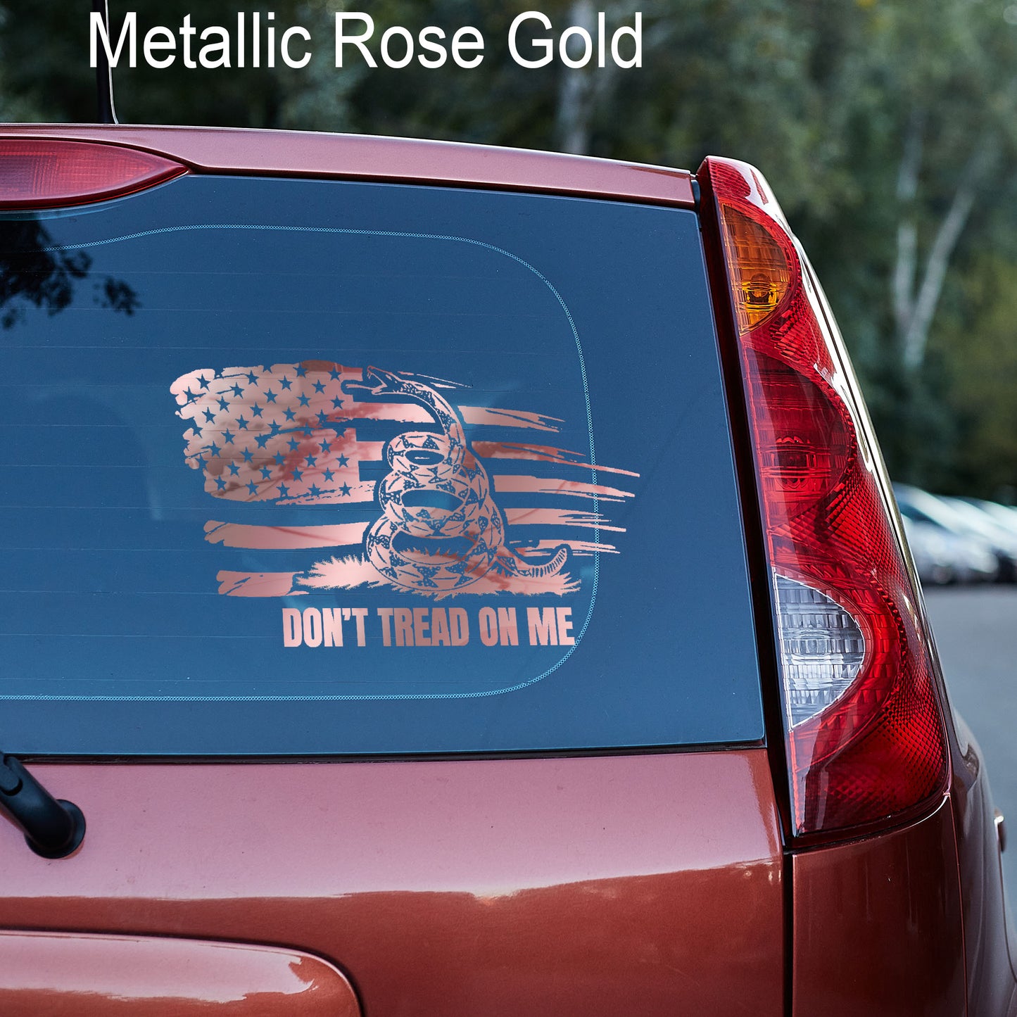 Don't tread on me Vinyl decal 2nd amendment car decal Gadsden snake liberty liberty snake Truck decal truck decals Vehicle decal