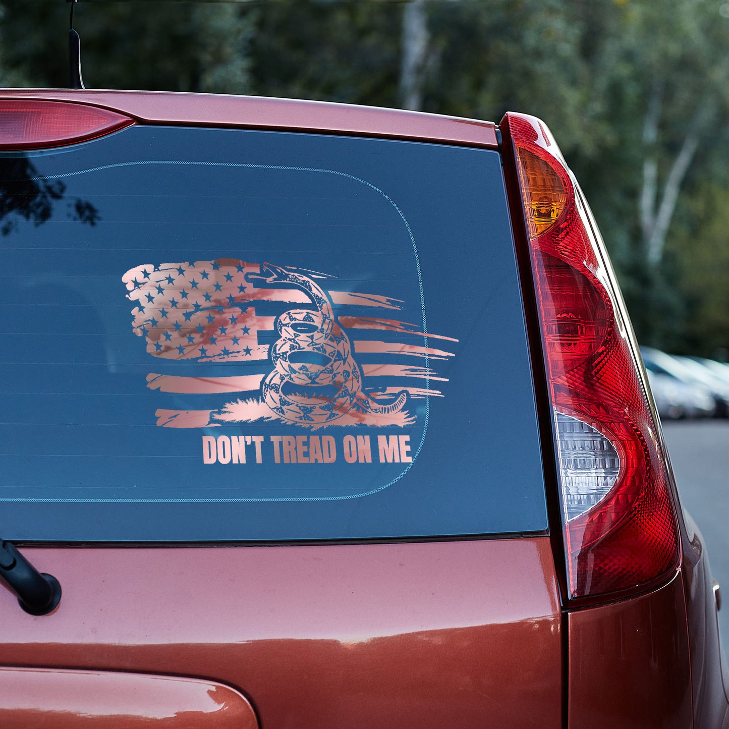 Don't tread on me Vinyl decal 2nd amendment car decal Gadsden snake liberty liberty snake Truck decal truck decals Vehicle decal