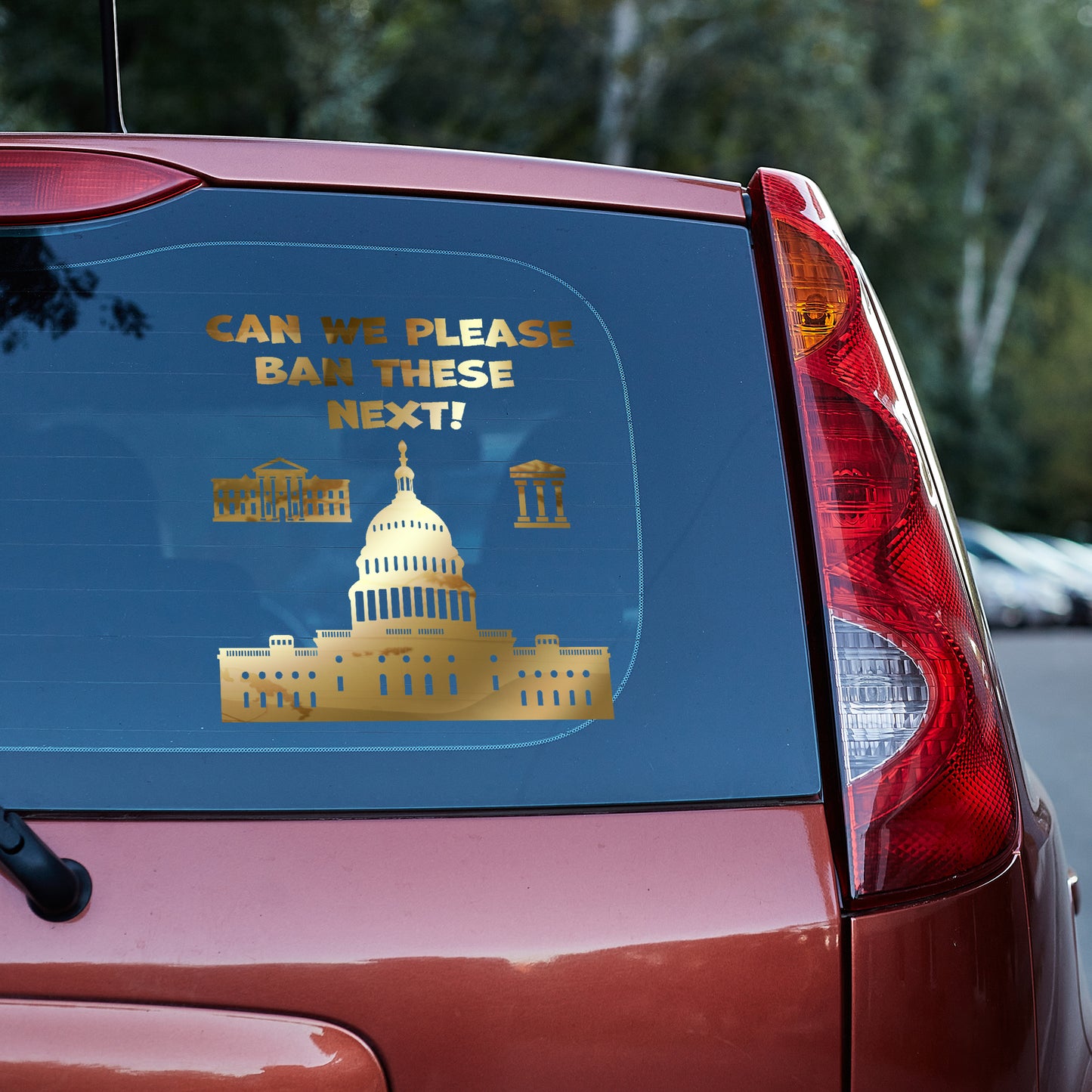 Can we please ban these next Vinyl decal All decal stickers Decals for cars Decals for Trucks decals for tumblers FB minivan sticker SUV decals TikTok TikTok ban truck decals window decal car Window decals window decor