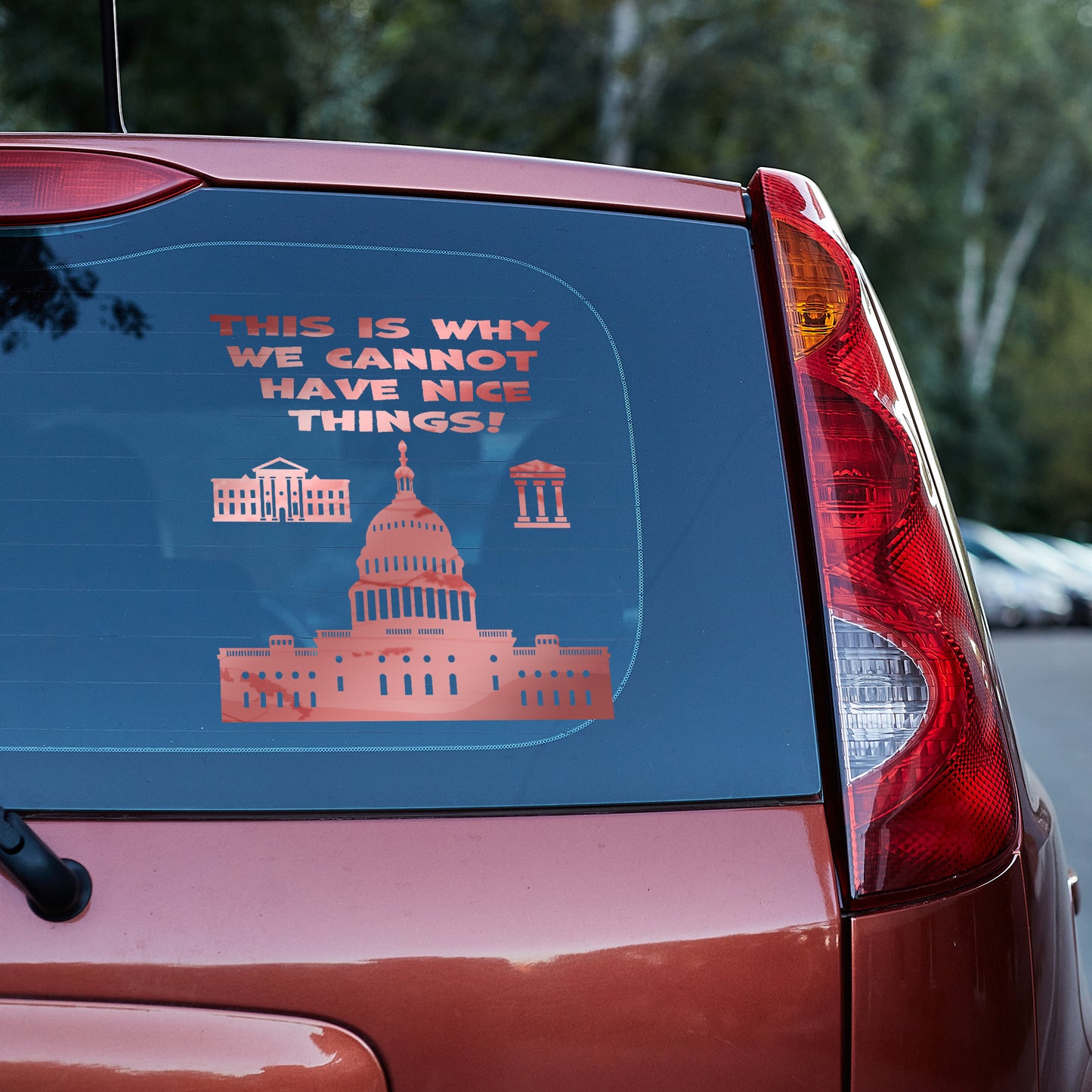 This is why we cannot have nice things Vinyl decal All decal stickers Decals for cars Decals for Trucks decals for tumblers FB minivan sticker SUV decals truck decals window decal car Window decals window decor