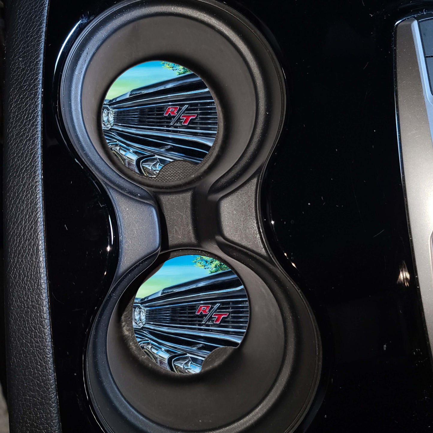 R/T  - MaddK Studio -  car drink coaster