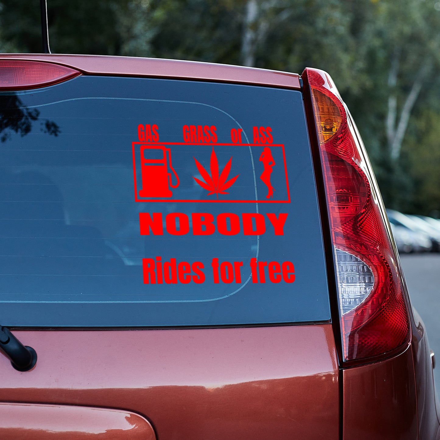 Gas Grass or Ass, nobody rides for free vinyl decal All decal stickers Decals for cars Decals for Trucks decals for tumblers FB gift for her gift for him minivan sticker SUV decals truck decals window decal car Window decals window decor