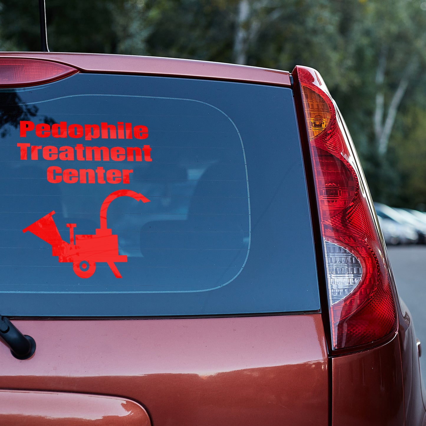 Pedophile Treatment Center vinyl decal car decal decal for cars decal for trucks Decals for cars Decals for Trucks decals for tumblers decals for vehicles door decal funny decals p diddy Window decals