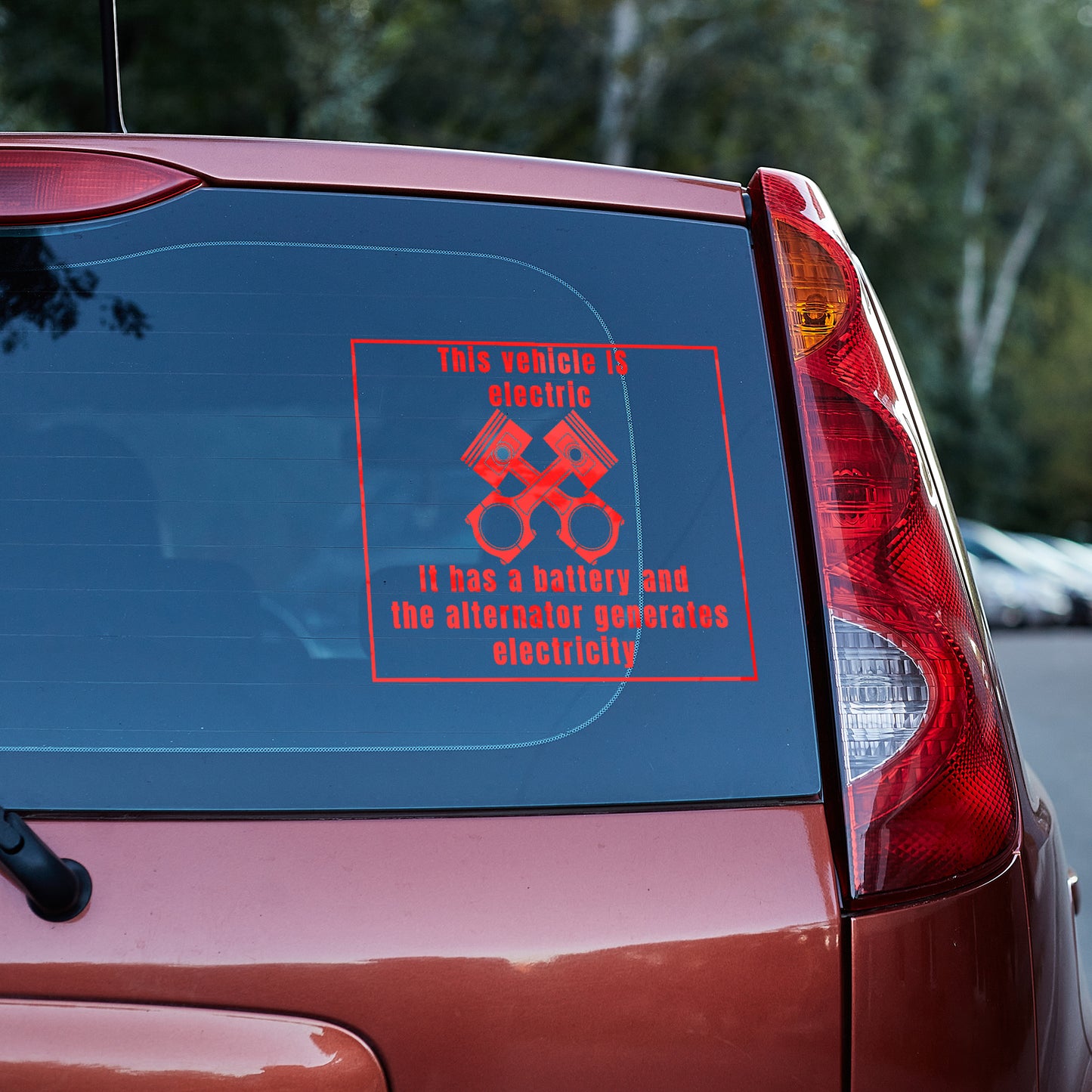 This vehicle IS electric vinyl decal All boss gift car decor dads day gift FB gift for dad gift for grandpa gift for her gift for him gift for husband gift for mom gift for sister gift for wife moms gift Unique gift Vinyl Vinyl decals vinyl sticker Vinyl stickers window decal window sticker