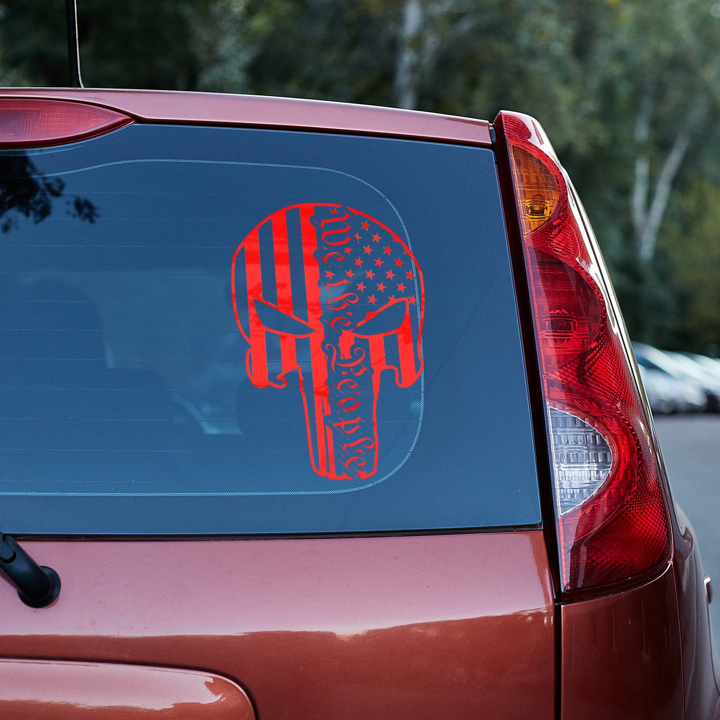 We the people patriotic skull vinyl decal 1776 decal stickers Decals for cars Decals for Trucks decals for tumblers freedom liberty minivan sticker SUV decals truck decals window decal car Window decals window decor