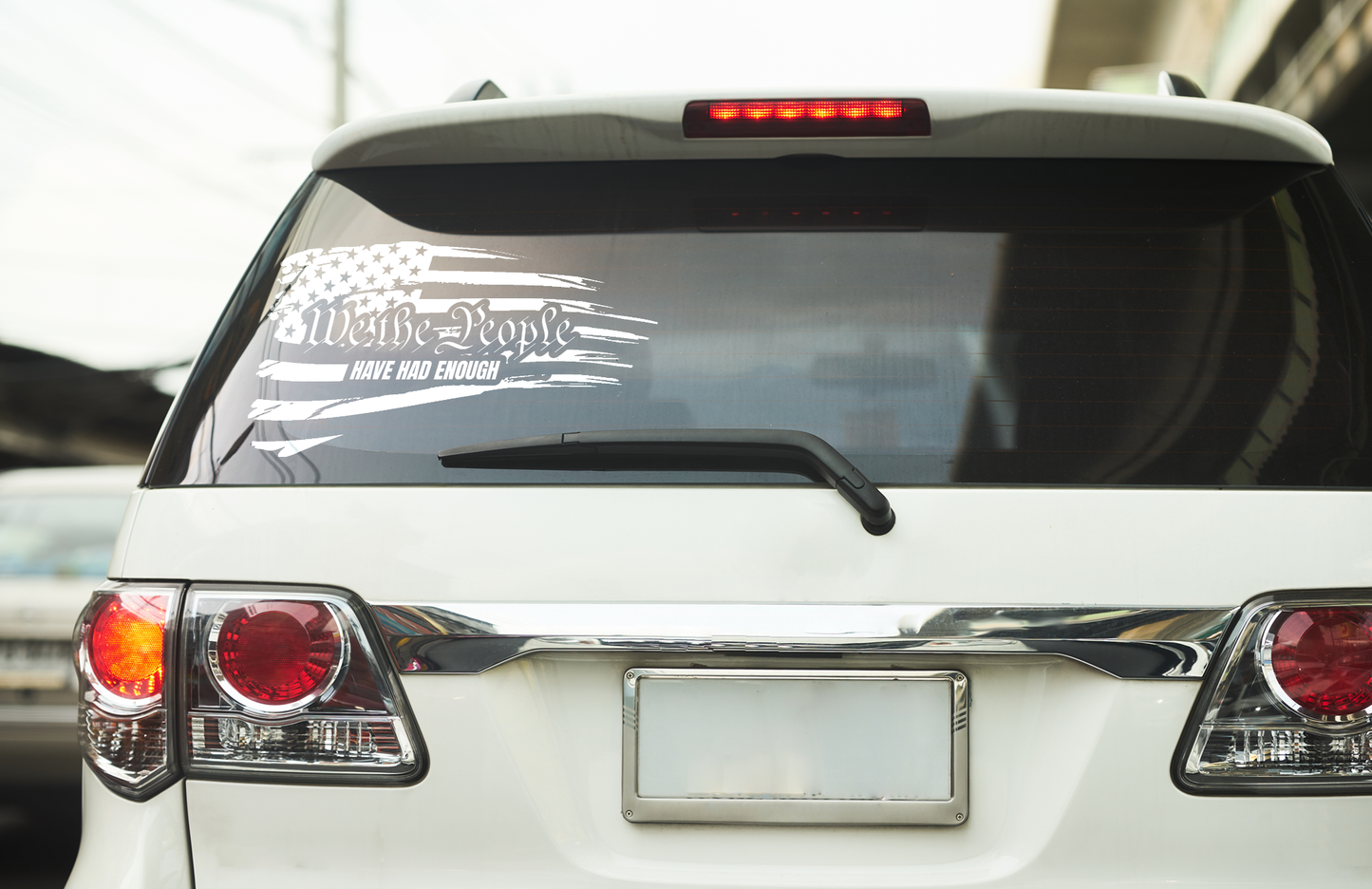 We the People have had enough Vinyl decal 2A Car Window Decal Gift For Her Him laptop decal liberty truck decals truck decals country truck decals for men van decals