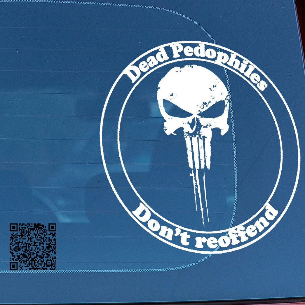 dead pedophiles cannot reoffend Vinyl decal decal stickers Decals for cars Decals for Trucks Epstein Epstein Client List libertarian minivan sticker SUV decals truck decals window decal car Window decals window decor