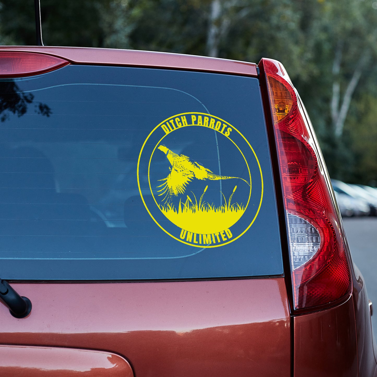 Ditch Parrots Unlimited Vinyl decal All decal stickers Decals for cars Decals for Trucks decals for tumblers deer decals for trucks deer hunter FB hunting hunting decal minivan sticker SUV decals truck decals window decal car Window decals window decor
