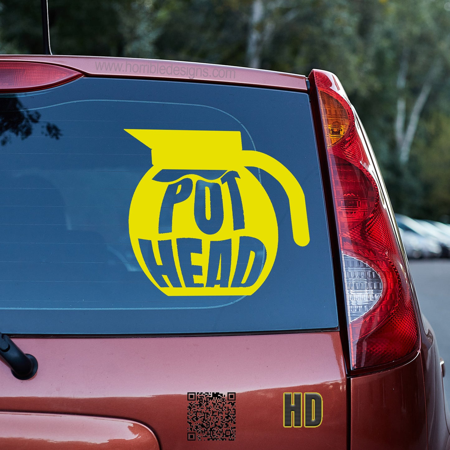 Pot Head v2 Vinyl decal All coffee coffee addict Coffee Humor Coffee Lover Coffee Snob coffee time decal stickers Decals for cars Decals for Trucks FB minivan sticker Skeleton SUV decals truck decals window decal car Window decals window decor