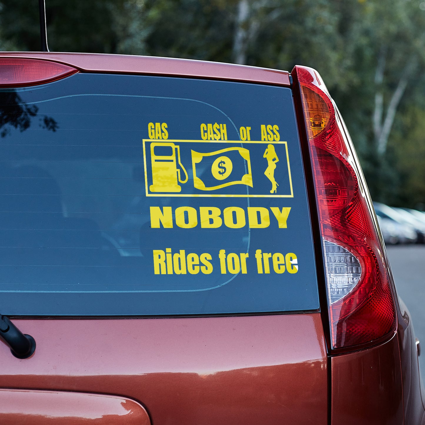 Gas Cash or Ass, nobody rides for free vinyl decal All decal stickers Decals for cars Decals for Trucks decals for tumblers FB minivan sticker SUV decals truck decals window decal car Window decals window decor