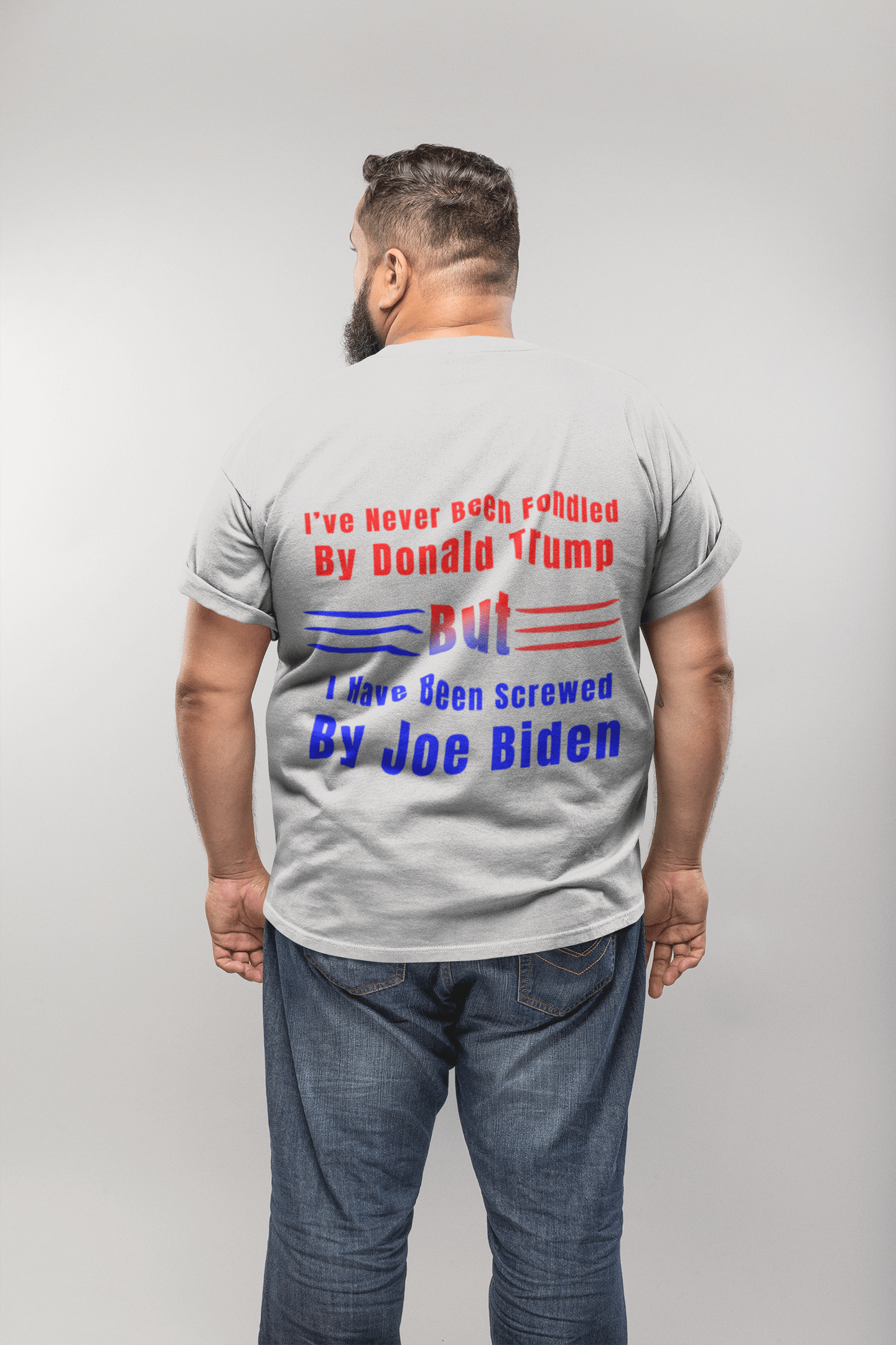 Screwed by Joe Biden - Short-Sleeve Unisex T-Shirt biden bidens america dads day Fahters day gift for dad gift for grandpa gift for her gift for him gift for husband gift for sister gift for wife hand made Handmade horrible designs horribledesigns liberal tears made in USA maga moms day moms gift small business super dad Trump Unique gift