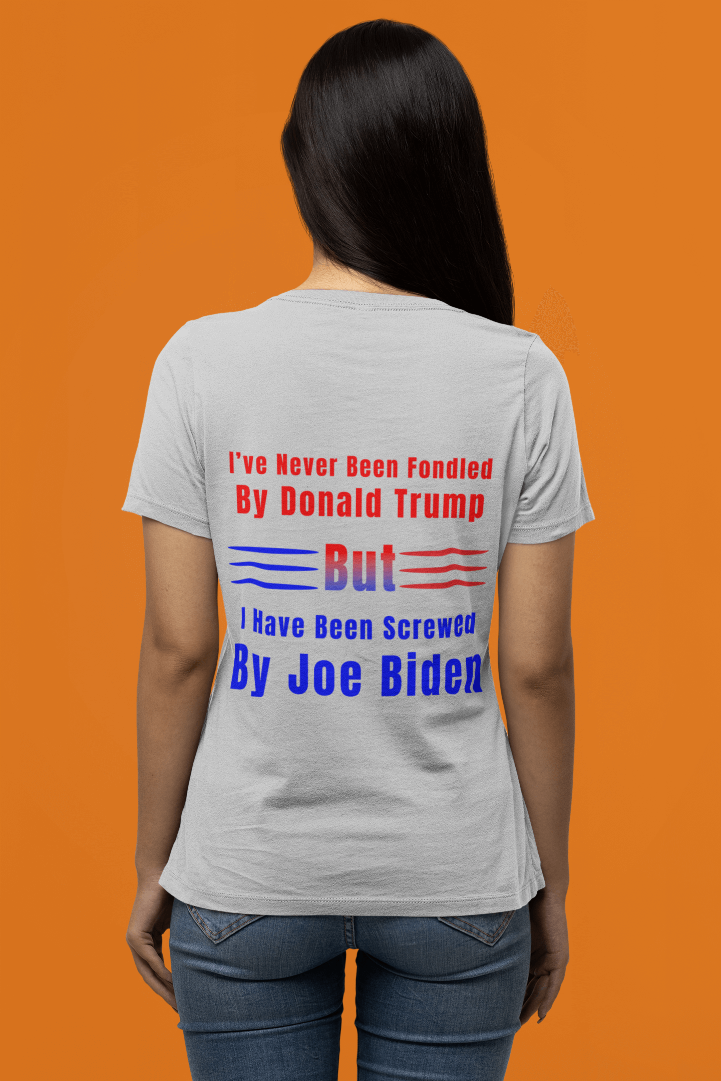 Screwed by Joe Biden - Short-Sleeve Unisex T-Shirt biden bidens america dads day Fahters day gift for dad gift for grandpa gift for her gift for him gift for husband gift for sister gift for wife hand made Handmade horrible designs horribledesigns liberal tears made in USA maga moms day moms gift small business super dad Trump Unique gift