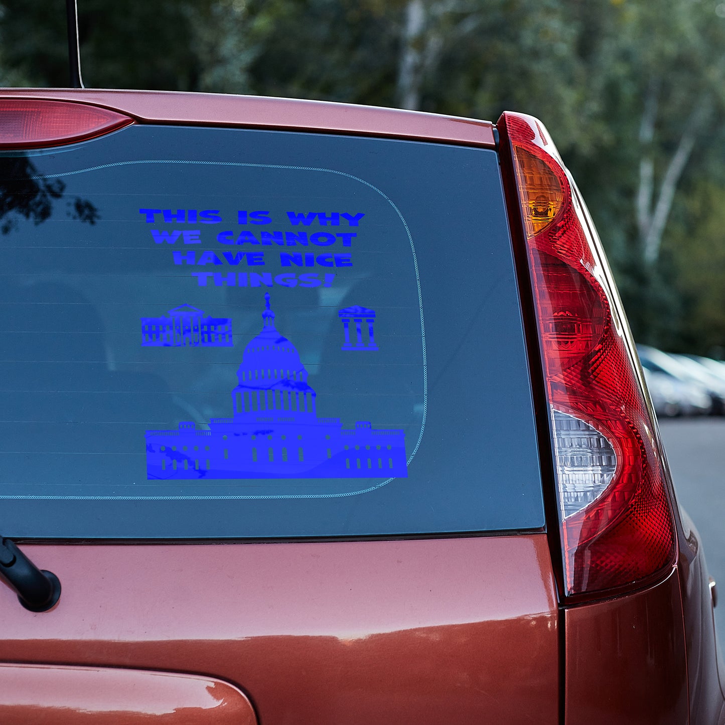 This is why we cannot have nice things Vinyl decal All decal stickers Decals for cars Decals for Trucks decals for tumblers FB minivan sticker SUV decals truck decals window decal car Window decals window decor