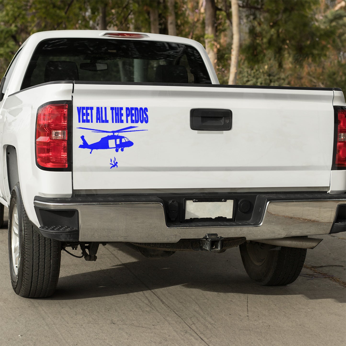 yeet all the Pedos Vinyl Decal Diddy Epstein Epstein Client List p diddy window decal window sticker