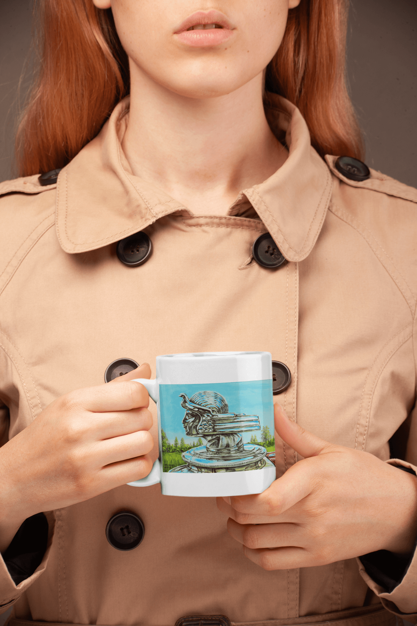 Stoichrome - MaddK Studio- White glossy mug