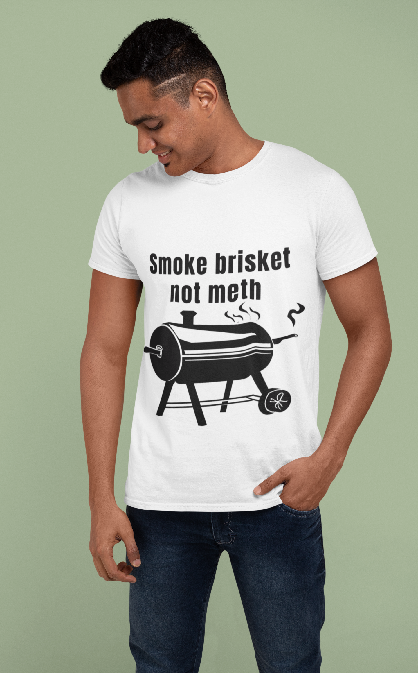 Smoke brisket not meth - Unisex T-Shirt