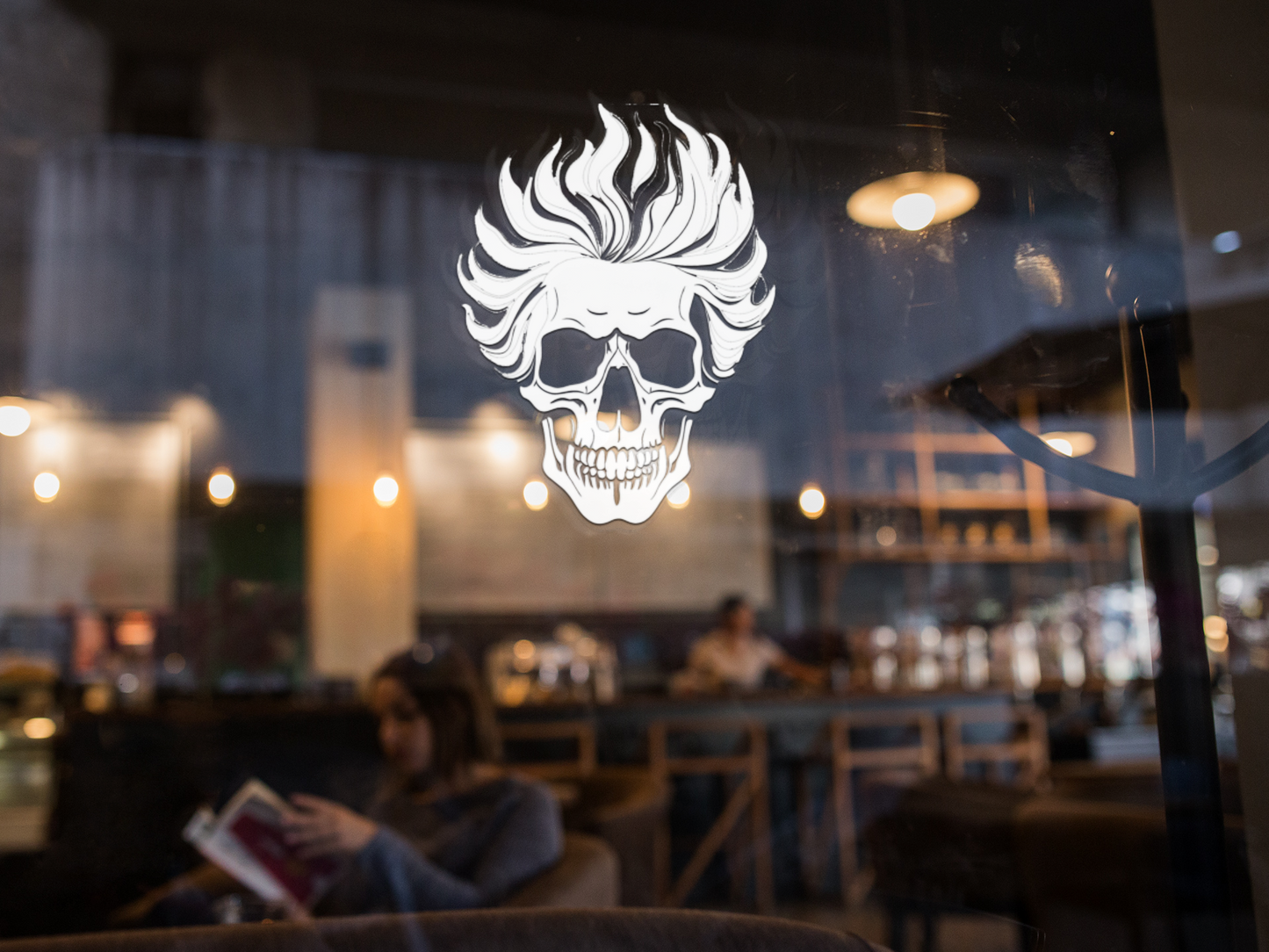 Flaming skull - Vinyl decal 2A boss gift car decor car lovers dads day gift dont tread on me gift for dad gift for grandpa gift for her gift for him gift for husband gift for mom gift for sister gift for wife liberty moms gift skull skull sticker Unique gift Vinyl Vinyl decals vinyl sticker Vinyl stickers window decal window sticker