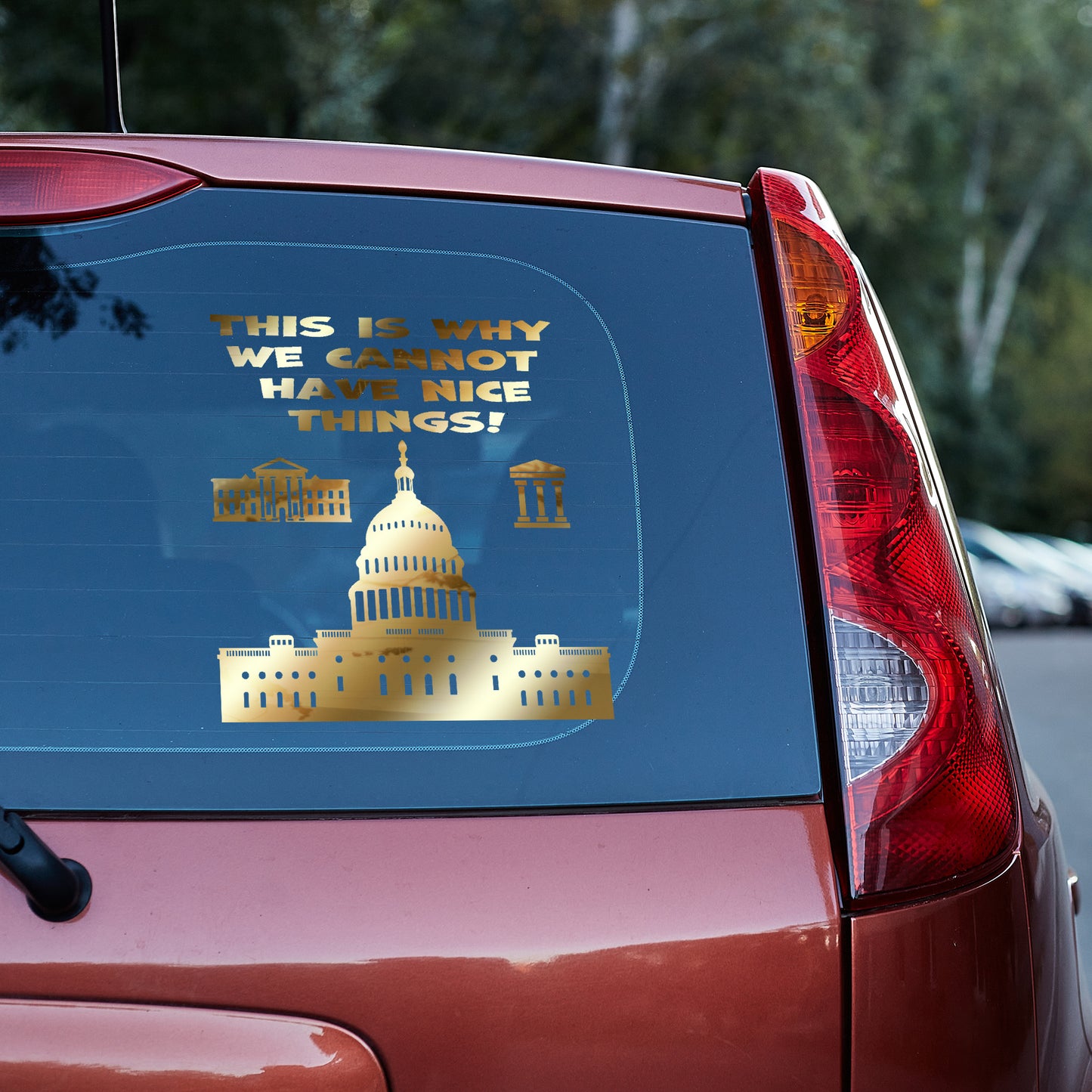 This is why we cannot have nice things Vinyl decal All decal stickers Decals for cars Decals for Trucks decals for tumblers FB minivan sticker SUV decals truck decals window decal car Window decals window decor