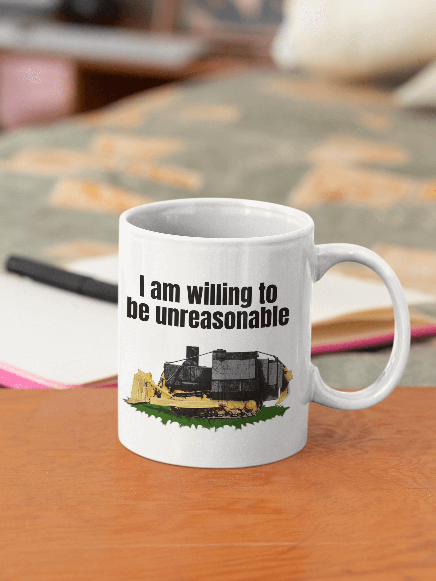 I am willing to be unreasonable - White glossy mug 1776 All American Revolution Caffeine Coffee Addiction Coffee Beans Coffee Break Coffee Humor Coffee is Life Coffee Lover Coffee Snob Coffee Time dont tread on me Espresso FB freedom freedumb Java kill dozer killdozer Latte liberal tears libertarian liberty liberty snake Mocha Morning voluntary voluntaryism