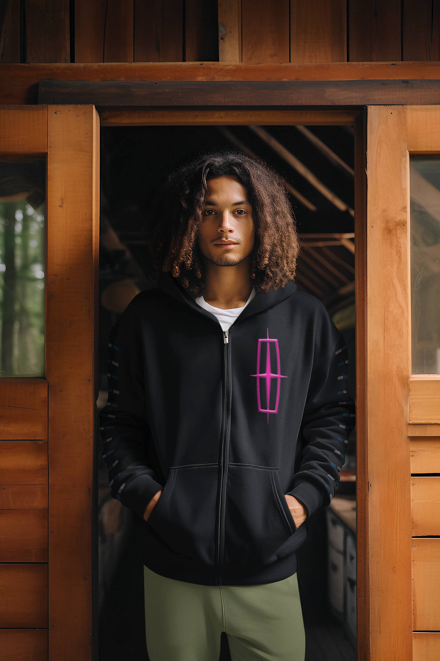 Lincoln Zip Up Hoodie - Unisex All FB
