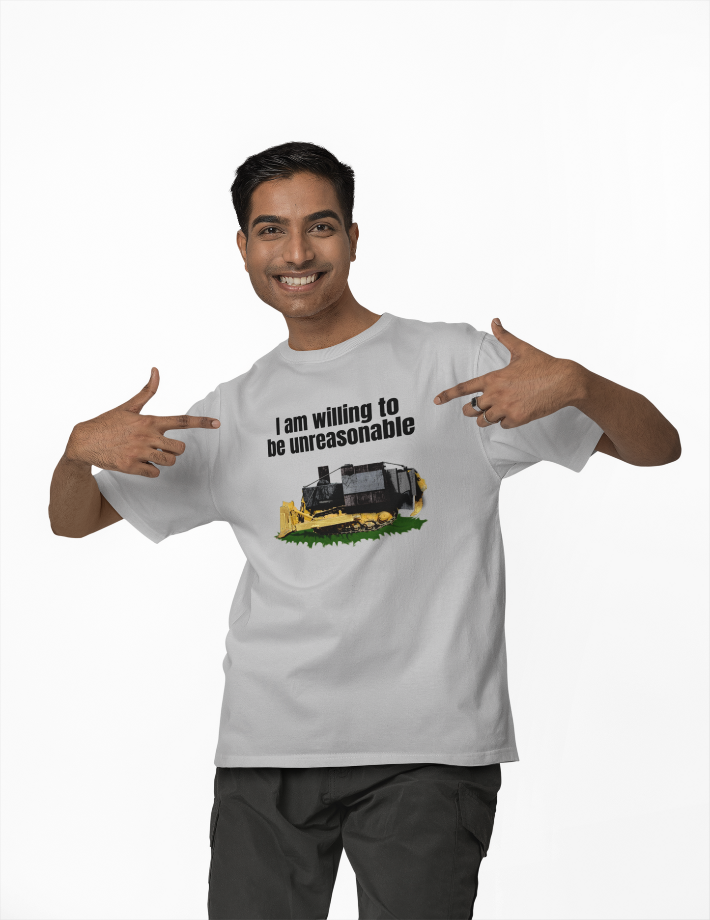 I am willing to be unreasonable - Short-Sleeve Unisex T-Shirt 1776 2A 2nd amendment 2nd amendmnet 4th of july adult agorism dont tread on me freedom freedumb kill dozer killdozer liberal tears libertarian liberty liberty snake