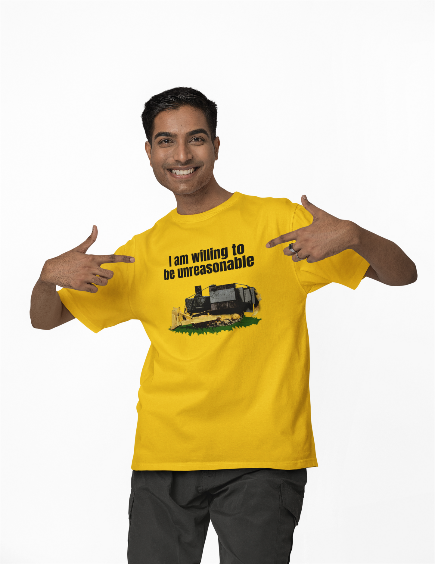 I am willing to be unreasonable - Short-Sleeve Unisex T-Shirt 1776 2A 2nd amendment 2nd amendmnet 4th of july adult agorism dont tread on me freedom freedumb kill dozer killdozer liberal tears libertarian liberty liberty snake
