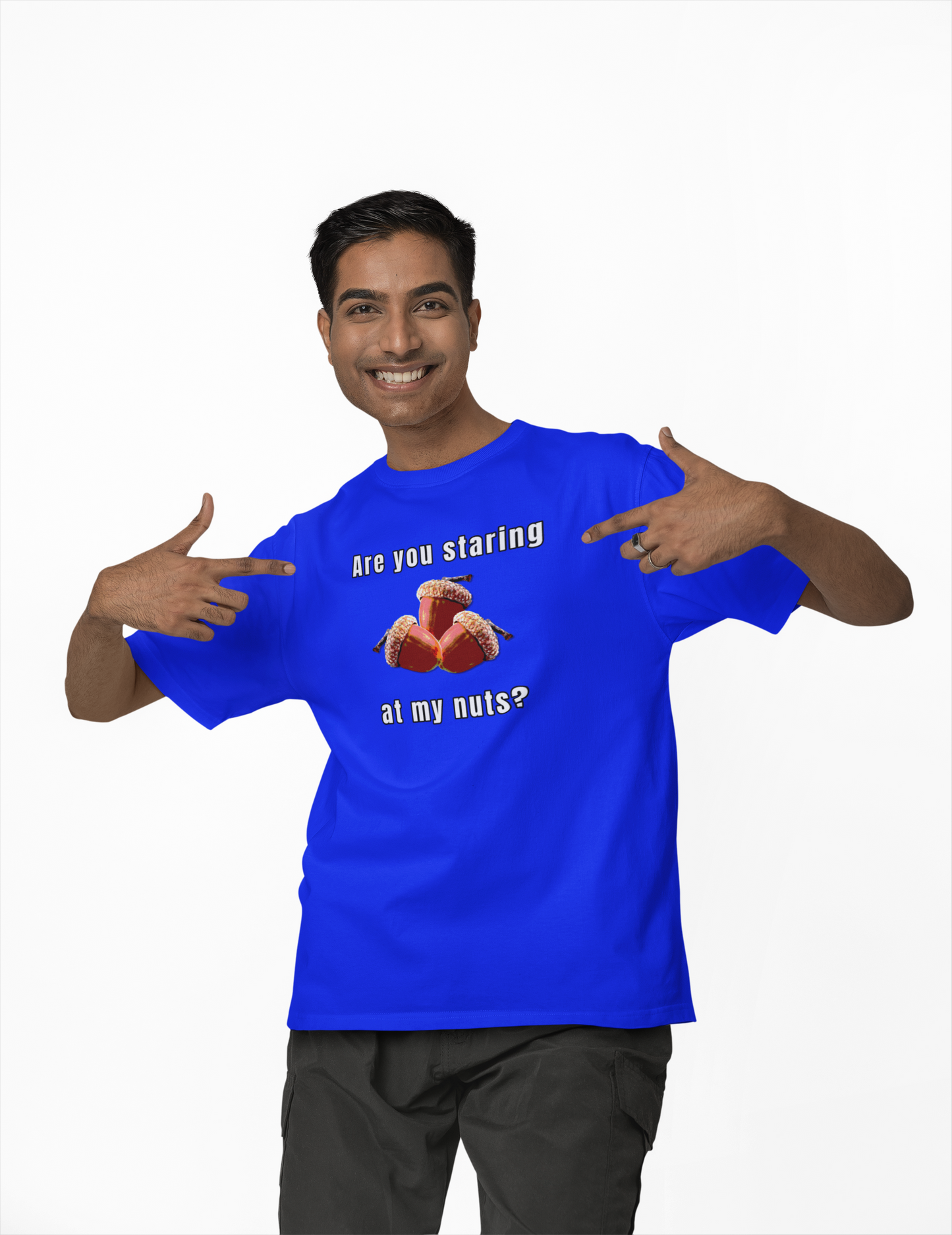 Are you staring at my nuts? unisex T-Shirt balls balls meme ballsack ballsax Christmas gift dads day gift gift for dad gift for grandpa gift for him moms gift Nuts play on words Unique gift