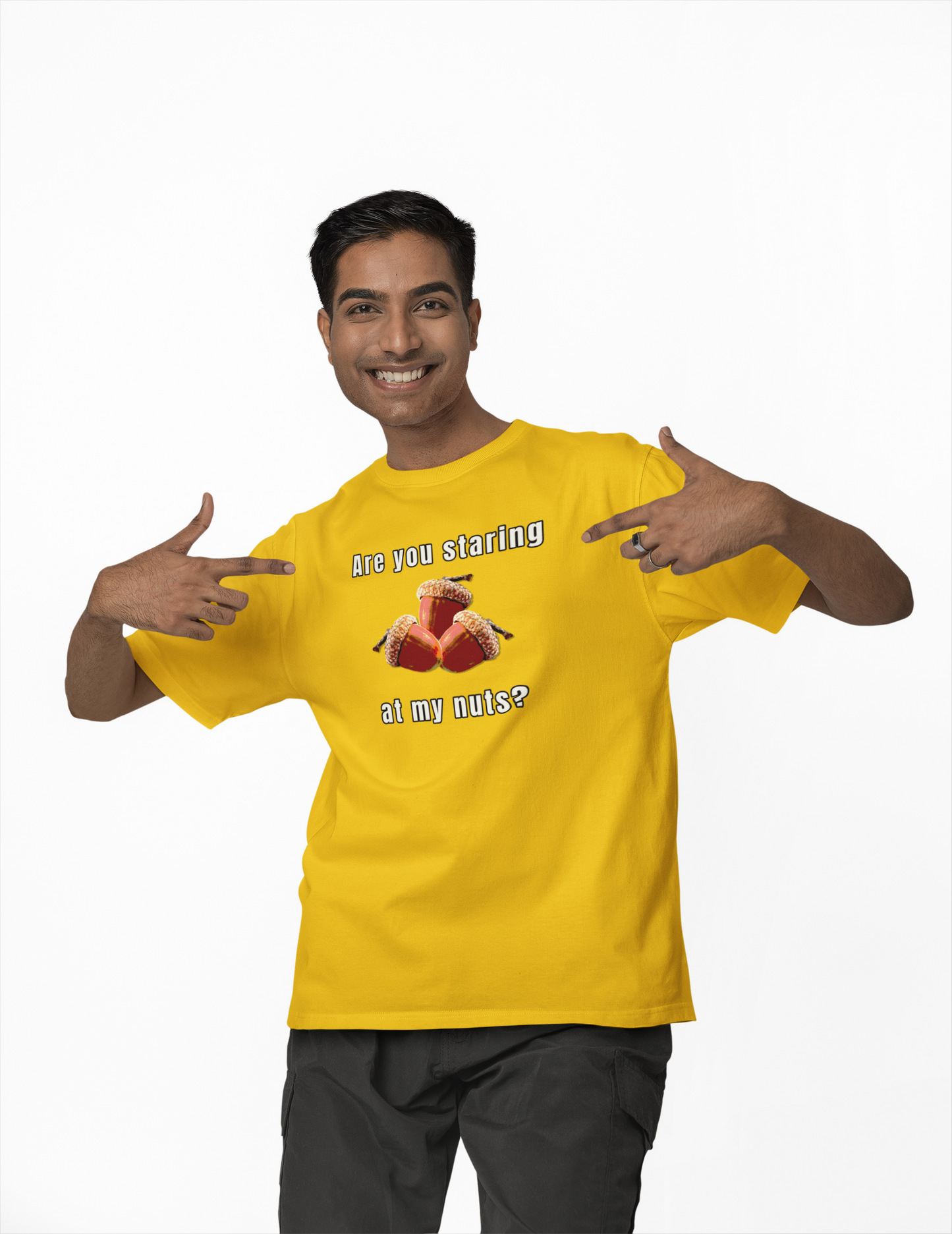 Are you staring at my nuts? unisex T-Shirt balls balls meme ballsack ballsax Christmas gift dads day gift gift for dad gift for grandpa gift for him moms gift Nuts play on words Unique gift