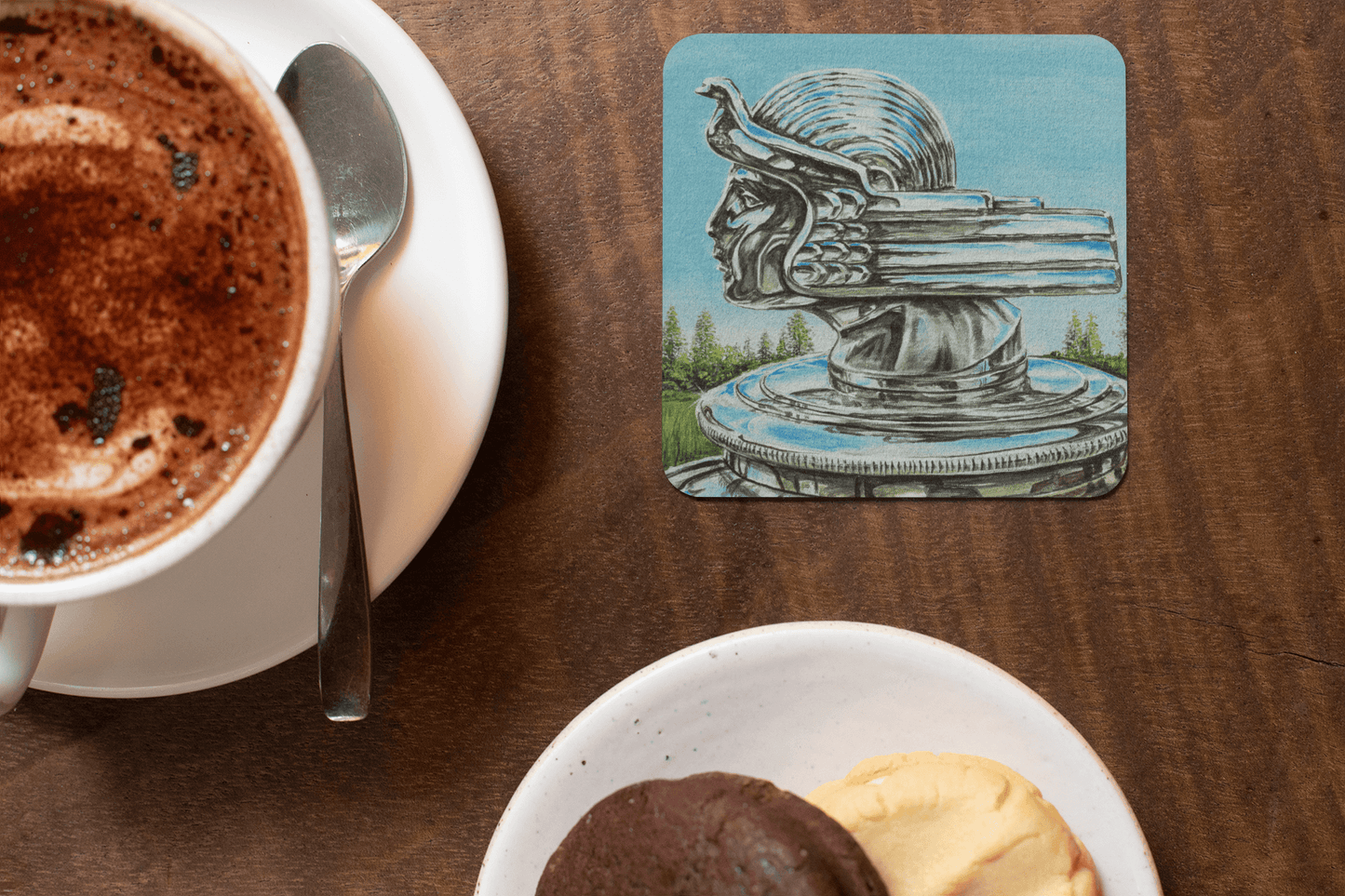 Stoichrome - MaddK Studio - Drink coaster