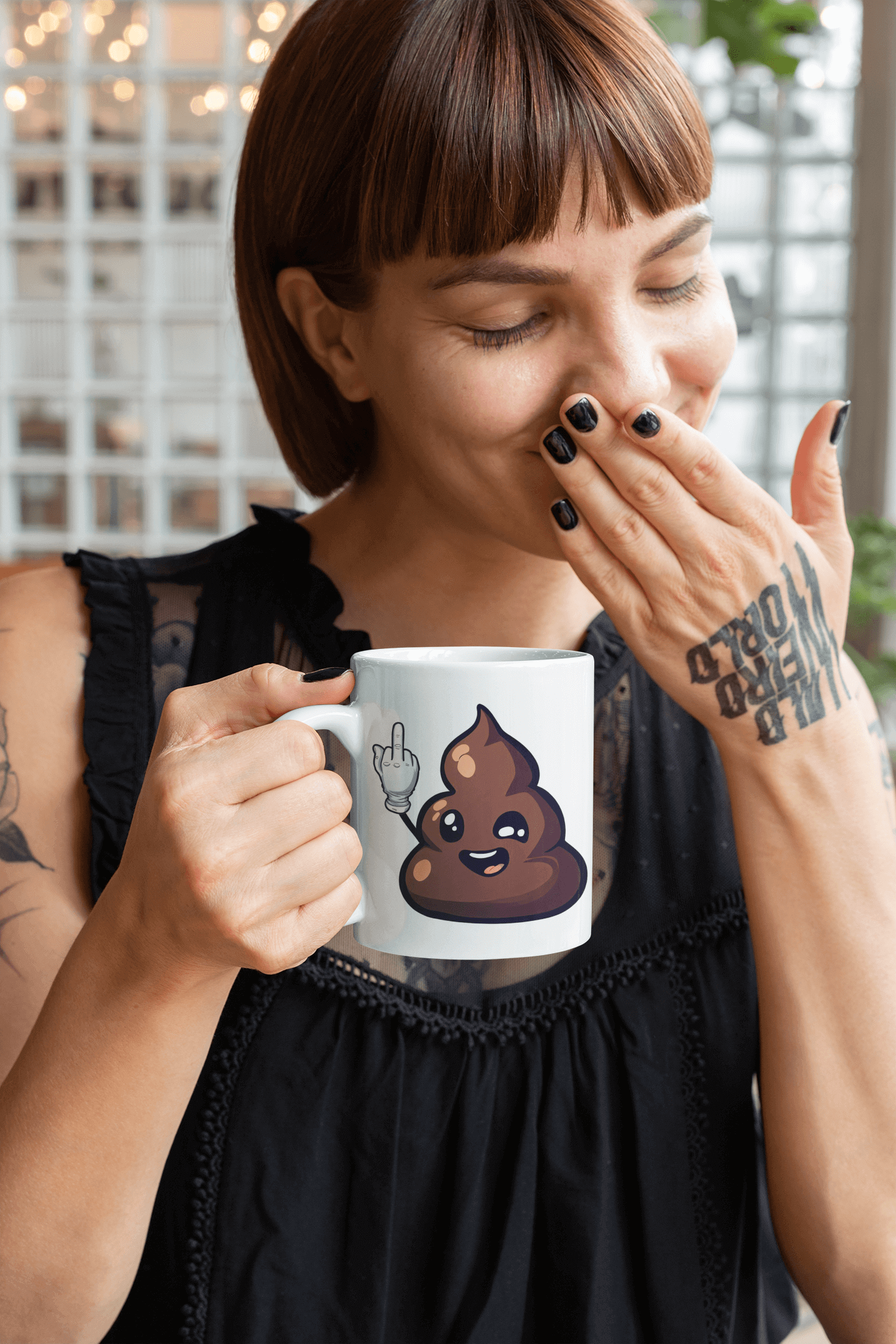 Good Morning ! - White glossy mug - Funny, office decor, religious meme, handmade gift, gift idea, mothers day, fathers day, poop All Caffeine Coffee Addiction Coffee Beans Coffee Break Coffee Humor Coffee is Life Coffee Lover Coffee Shop Coffee Snob Coffee Time Emoji Espresso FB Funny Quotes Humor Java Latte Mocha Morning Morning Coffee Morning Joe Piss off poop Pooping Procaffeinating Sarcasm Shit Wordplay