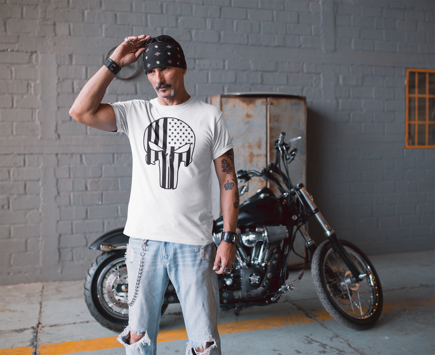 US Flag skull - Unisex T-Shirt All biker birthday gift boyfriend gift Christmas gift co-worker gift coworker gift dads day gift Fathers Day Shirt FB fiance gift gift for boyfriend gift for dad gift for grandpa gift for her gift for him gift for husband gift for mom gift for sister gift for wife gift idea girlfriend gift Husband Gift moms gift mothers day gift Mothers Day shirt punisher skull T-Shirt Unique gift wife gift