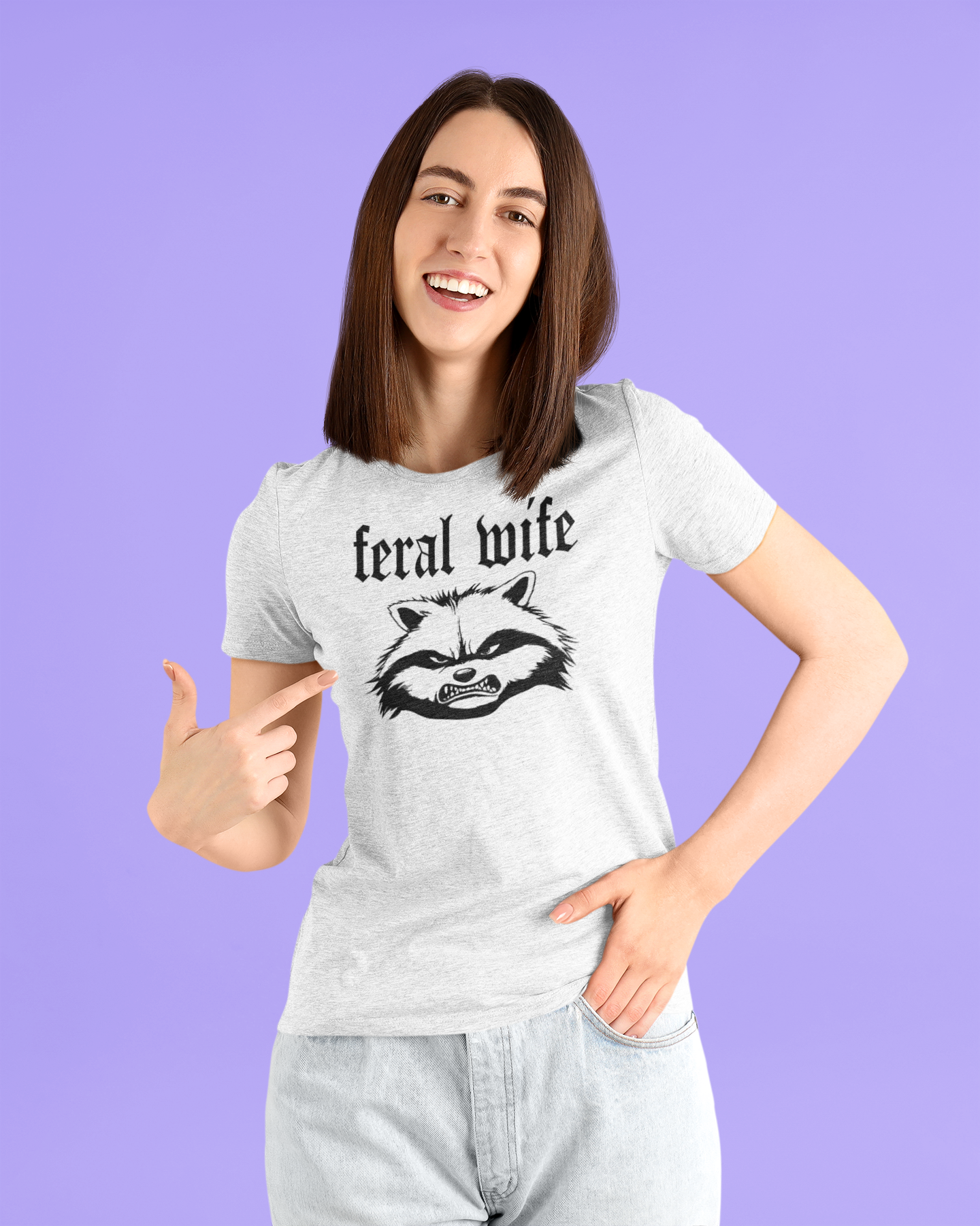 Feral Wife 4 unisex T-Shirt All Christmas gift FB Feral funny shirt gift for mom gift for wife Rabid T-Shirt Unique gift