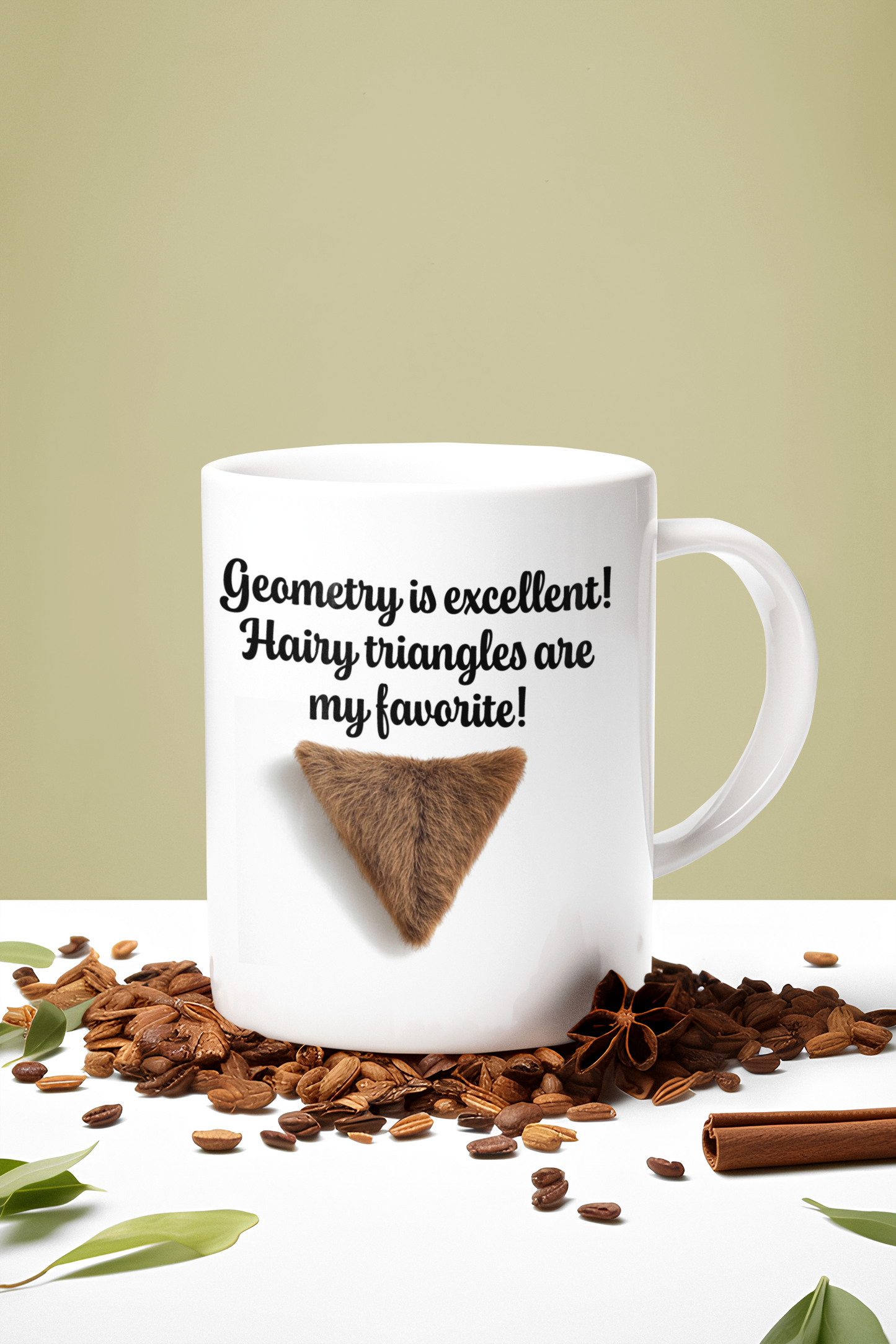 Geometry is great, I like the triangles mug All Caffeine Coffee Time Dark Humor Eat Pussy FB Funny Sarcastic Mug gift for boyfriend gift for dad gift for grandpa gift for him gift for husband gift for mom gift for wife Java Mocha pussy stocking stuffer Vagene vagina