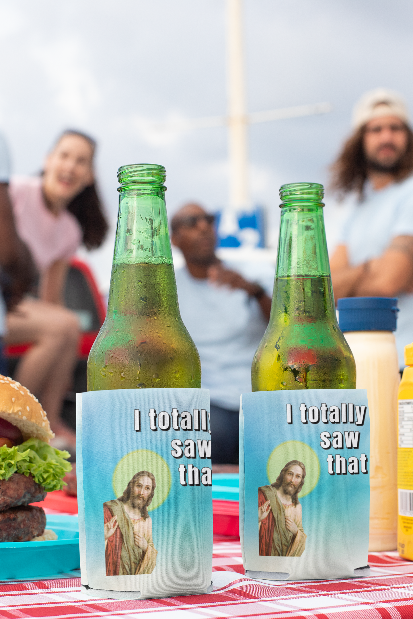 I totally saw that Can / bottle Coozie All bottle cooler can cooler Christmas gift dads day gift FB gift for dad gift for grandpa gift for her gift for him gift for mom gift for sister gift for wife Koozie moms gift Unique gift